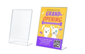 SLANTED SIGN HOLDERS SLANTED SIGN HOLDERS