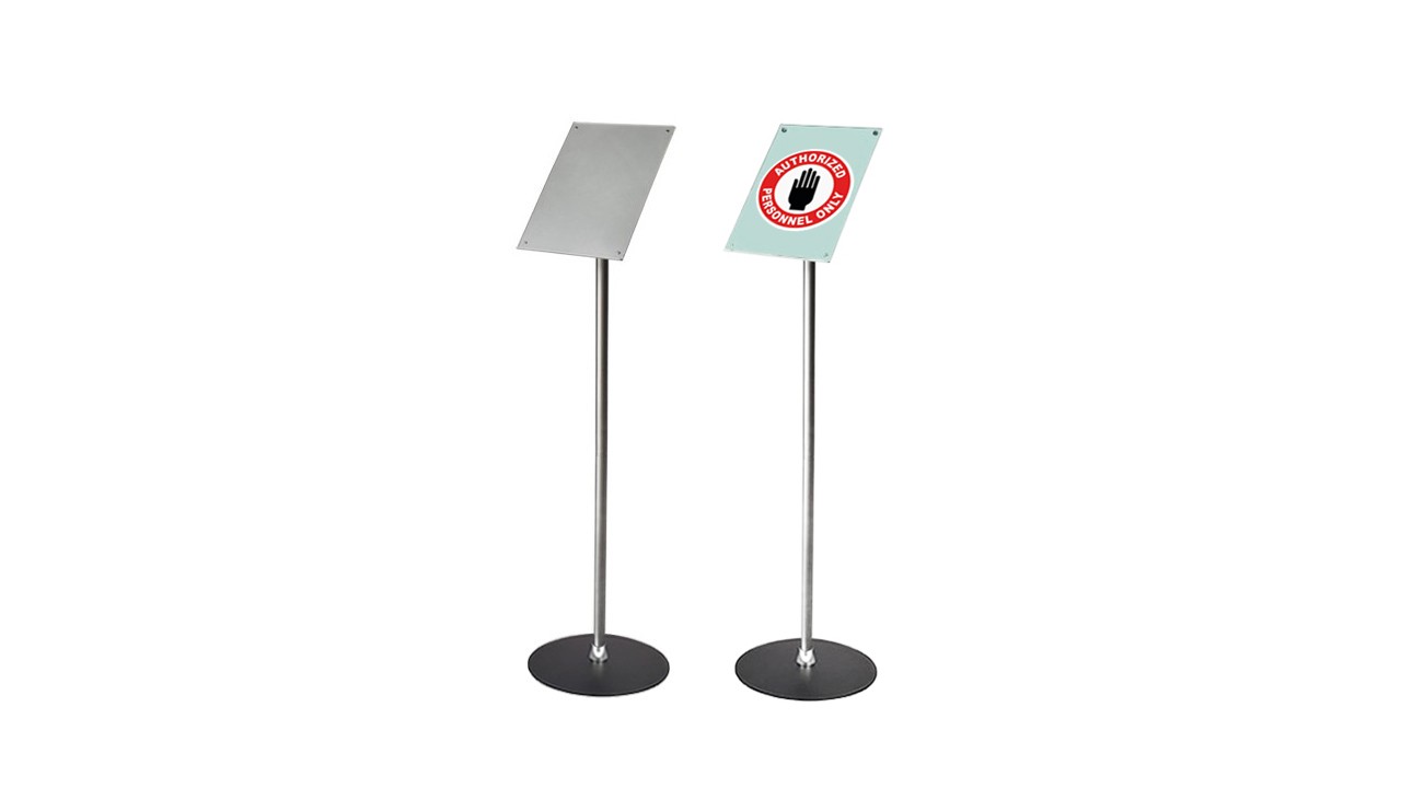 LETTER SIZE SIGN STAND - FSH005S