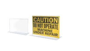 Landscape T-BASE SIGN HOLDERS Landscape T-BASE SIGN HOLDERS