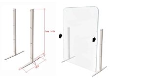 FLOOR STANDING SUPPORT FOR SHIELD PROTECTION – SPS010 FLOOR STANDING SUPPORT FOR SHIELD PROTECTION - SPS010