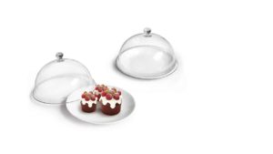 Serving Platter with dome cover – FST012 Serving Platter with dome cover - FST012