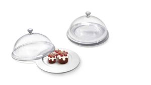 Serving Platter with dome cover – FST014 Serving Platter with dome cover - FST014