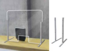 COUNTERTOP METAL BAR “T” SUPPORT - #FBB020S