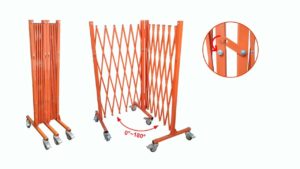 Safety Barricade Folding Double Gate – #SG058 Safety Barricade Folding Double Gate - #SG058