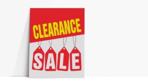Clearance SALE PAPER STOCK POSTER – PSP005 Clearance SALE PAPER STOCK POSTER - PSP005