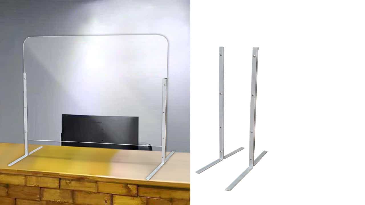 COUNTERTOP METAL BAR "T" SUPPORT - FBB030S