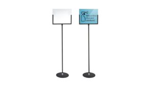 FLOOR SIGN STAND BLACK – FSH021LB FLOOR SIGN STAND BLACK - FSH021LB
