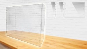 Countertop Removable Plexiglass Barrier Countertop Removable Plexiglass Barrier