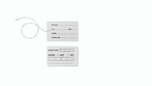 AUTO SERVICE KEY TAG WITH COTTON STRING AUTO SERVICE KEY TAG WITH COTTON STRING