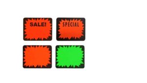 Fluorescent message labels Fluorescent message labels