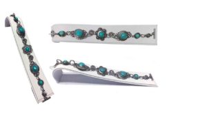 BRACELET / WATCH RAMP WHITE VELVET – JBR-9WL BRACELET / WATCH RAMP WHITE VELVET - JBR-9WL