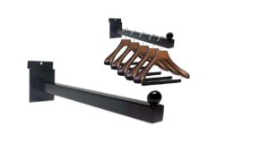 SLATWALL STRAIGHT ARMS BLACK – FSW6 FSW12 SLATWALL STRAIGHT ARMS BLACK - FSW6 FSW12