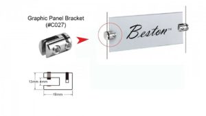 SINGLE PANEL BRACKET – #C027 SINGLE PANEL BRACKET - #C027