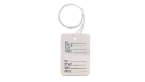 TWO PART TAG – TAG014S TWO PART TAG - TAG014S