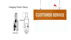 HANGING PANEL CLAMP– 4.5 MM PANEL #HPC018-45C HANGING PANEL CLAMP– 4.5 MM PANEL #HPC018-45C