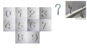 PVC CUT OUT SIGN – NUMBERS PVC CUT OUT SIGN - NUMBERS