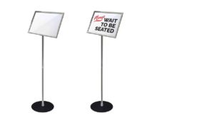 SLANTED FLOOR SIGN HOLDER – FSH016C SLANTED FLOOR SIGN HOLDER - FSH016C
