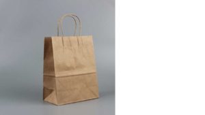 Twisted Paper Handle Bags – 6” Kraft Twisted Paper Handle Bags - 6'' Kraft
