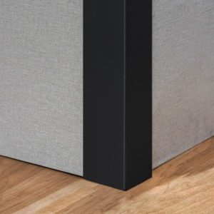 CORNER GUARD - BLACK PVC
