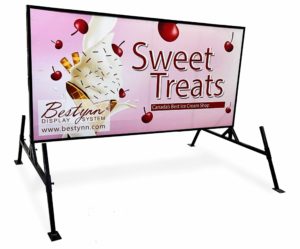 OUTDOOR PORTABLE ROADSIDE STAND - #ORS006