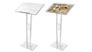 RECEPTION COUNTER STAND (WHITE) - MS22WH