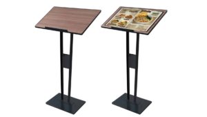 RECEPTION COUNTER STAND (WOOD) - MS22WO