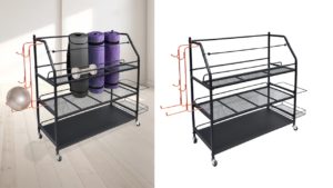 YOGA MAT ORGANIZER RACK YOGA MAT ORGANIZER RACK