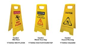 YELLOW TENT SIGN HOLDER – SCREEN PRINTED YELLOW TENT SIGN HOLDER - SCREEN PRINTED