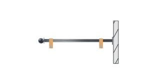 Indoor Hanging Sign Pole HSB17