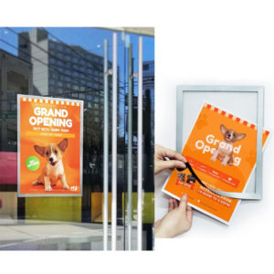 1 Self Adhesive Sign Frame
