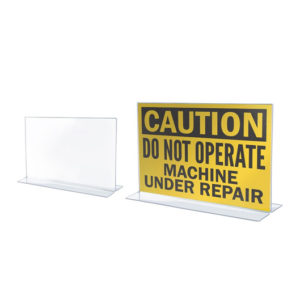 1 Landscape T-Base Sign Holders