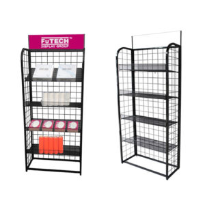 Metal Grid Panel Shelving