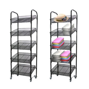 Metal Mesh Basket Shelving