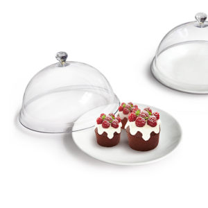 FST012 Serving Platter with Dome Centre
