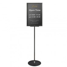 bulletin-sign-holder-black-bh-2022 Bulletin Sign Holder Black - BH2022