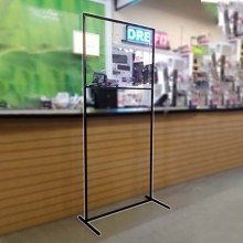 Freestanding Acrylic Shield Protection