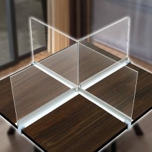 Tabletop Acrylic Shield Protection