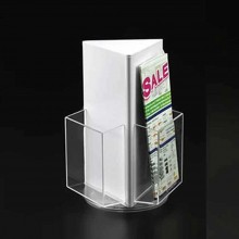 countertop-3-pocket-acrylic-literature-spinner-cts0228 Countertop 3-Pocket Acrylic Literature Spinner - CTS0228