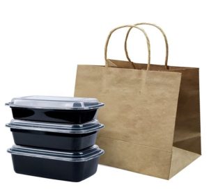 kraft-take-out-paper-bags-99×10 (1) Kraft Take-Out Paper Bags 10"+7"x10"