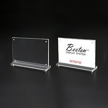 Magnetic Acrylic Sign Holder 6"W x 4"H - CTS0192