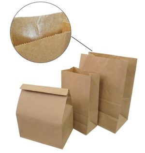 Grease Resistant Kraft Paper Bags