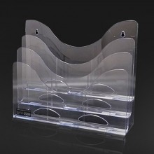 Wallmount 3-Tier Brochure Holder - CTS0112