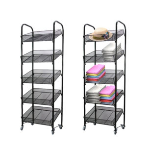 Metal Mesh Baskets Shelving - A43