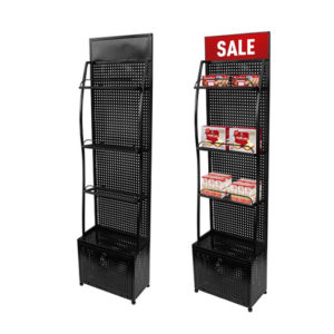 A72 3 Tier Display Shelf with Locker - A72