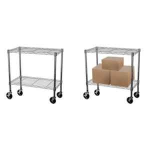 Artboard 4 2-Tier Wire Cart - WS1830CW