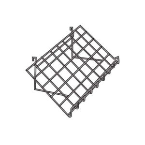 FGWS-91 15" x 24" Slant Shelf with Lip - FGWS-91
