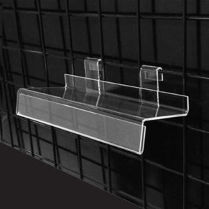 GJM-4SLAC Clear Acrylic Message Shelf - GJM-4SLAC