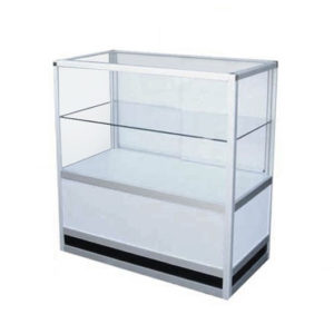 GS001 2 Tier Glass Showcase - GS001