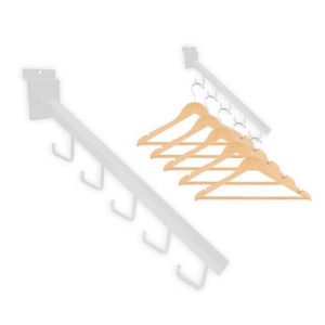 "J" Hook Waterfall White - FRW5H