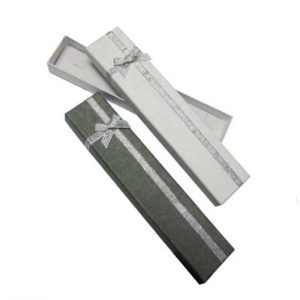 JG011 Silver Ribbon Bracelet Boxes - JG011